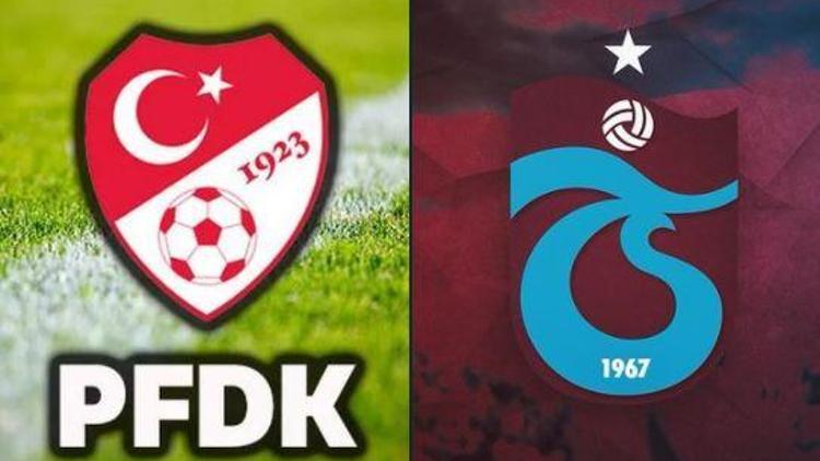 PFDK’dan Trabzonspor’a 100 bin TL para cezası