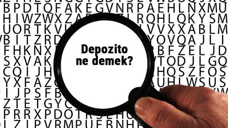 Depozito ne demek, ne anlama geliyor Depozito kelimesinin anlamı nedir TDKya göre sözlük anlamı...