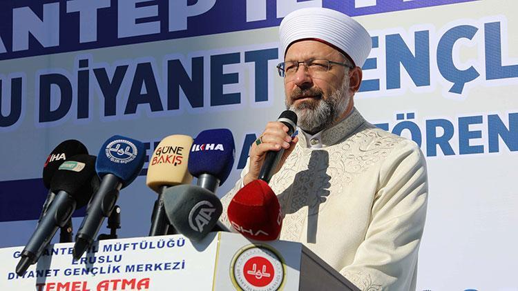 Diyanet İşleri Başkanı Ali Erbaştan gençliğin önemine vurgu