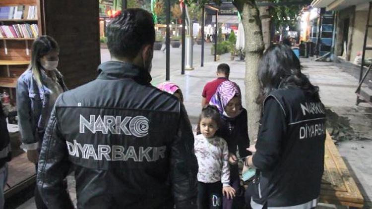 Diyarbakırda 200 polisle uyuşturucu denetimi