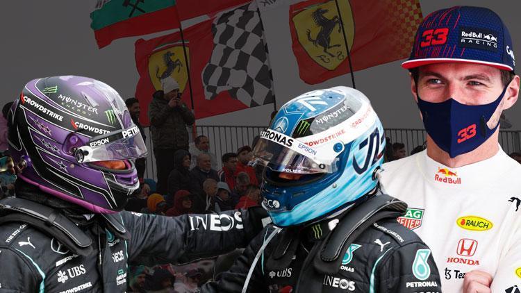 Formula 1 Türkiye GPsinde Hamilton pist rekoru kırdı ama ilk cep Bottasın