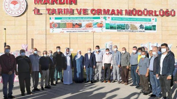 Mardinde 914 çiftçiye tohum desteği