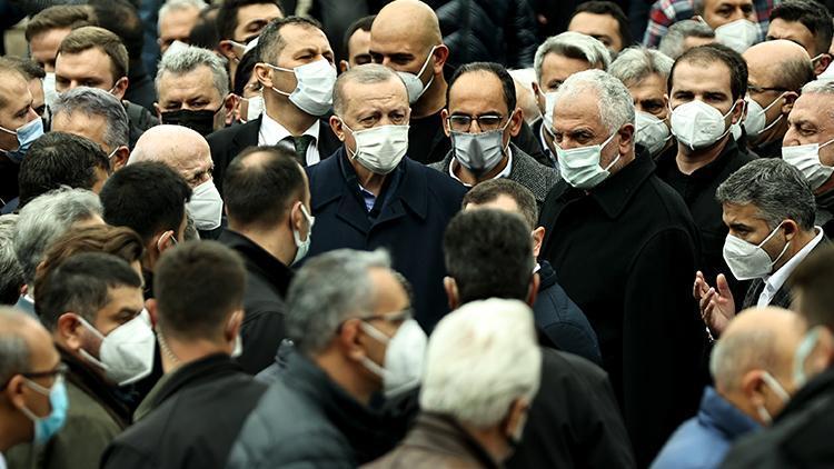 Cumhurbaşkanı Erdoğan İstanbulda iş insanı Ahmet Gürün cenazesine katıldı