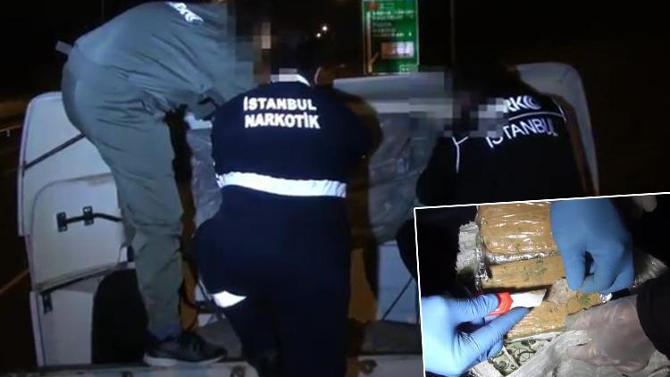 Kuzey Marmara Otoyolunda ele geçirildi 88 kilogram...