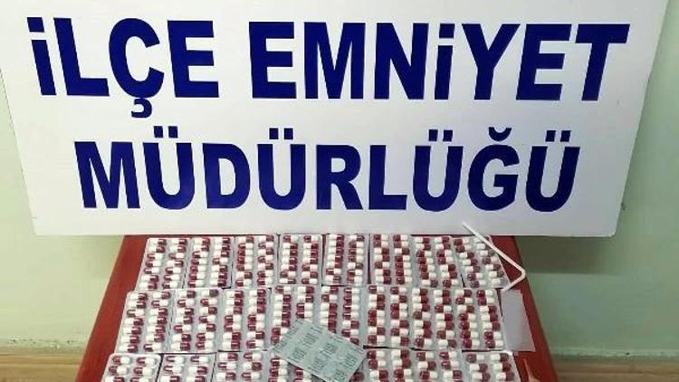 Gedizde 532 adet uyuşturucu hap ele geçirildi