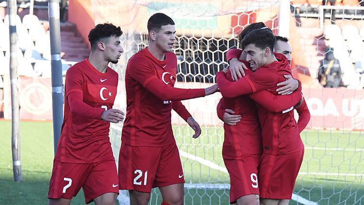 Ümit Milli Futbol Takımı, Kazakistanı tek golle geçti