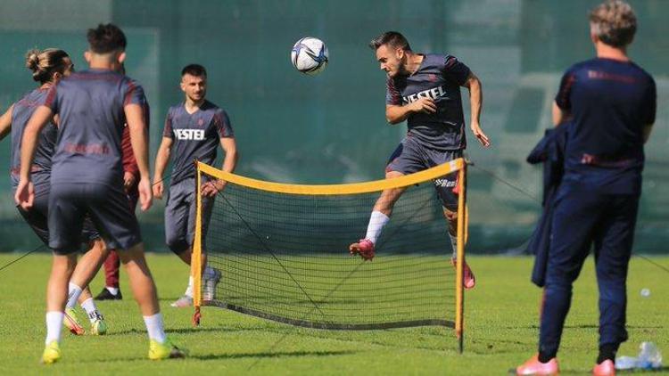 Trabzonspor, Fenerbahçe hazırlıklarını 5 eksikle sürdürdü