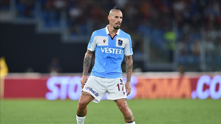 Son dakika: Trabzonsporda Hamsik, Fenerbahçe maçında yok