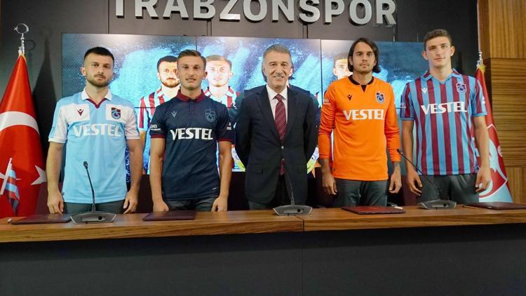 Son dakika: Trabzonspordan dört imza birden