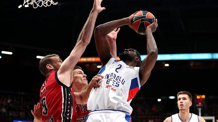 Olimpia Milanoya mağlup olan Anadolu Efes 4te 0 çekti