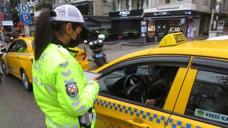 Taksicilere yönetim Muayene ve sigorta cezası