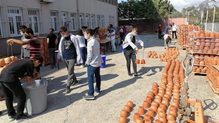 Özel eğitim öğrencileri topraktan ihracata geçti