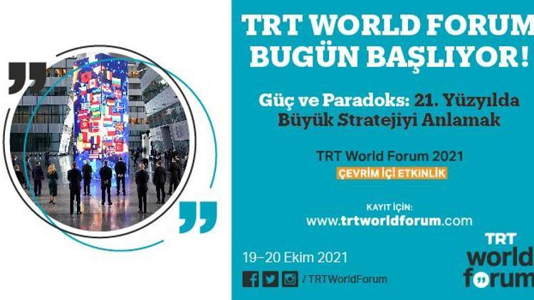 TRT World Forum 2021 Bugün Başlıyor