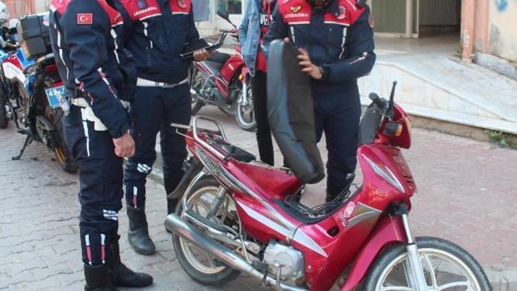 Alaşehirde motosikletlilere denetimlerde ceza yağdı