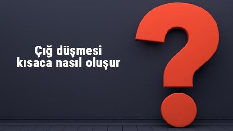 Çığ düşmesi kısaca nasıl oluşur Çığ düşmesine neden olan etmenler nelerdir, vereceği zararlar neler...