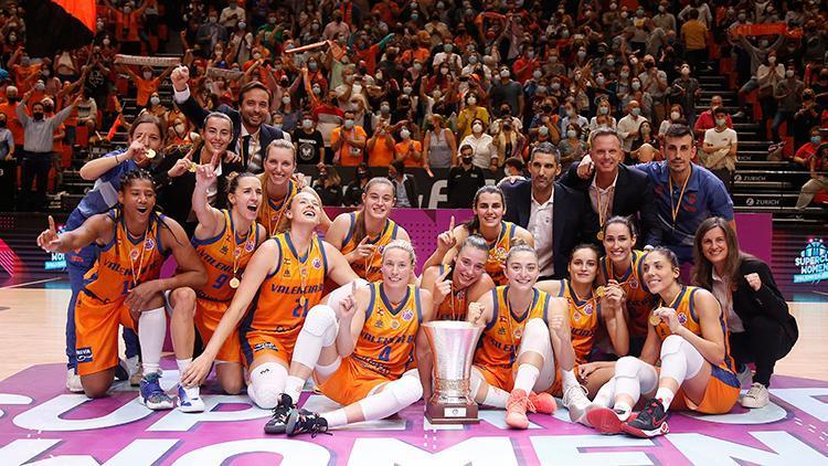 Basketbolda FIBA Kadınlar Süper Kupayı Valencia kazandı