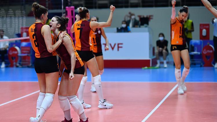 Galatasaray HDI Sigorta, Eczacıbaşı Dynaviti 5 sette devirdi