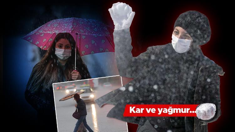 Son dakika: Meteorolojiden peş peşe uyarılar Kar ve yağmur...