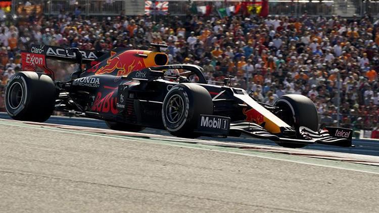 ABD Grand Prixsinde zafer Max Verstappenin