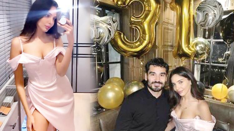 İlkay Gündoğana sevgilisi İtalyan model Sara Arfaouiden sürpriz doğum günü