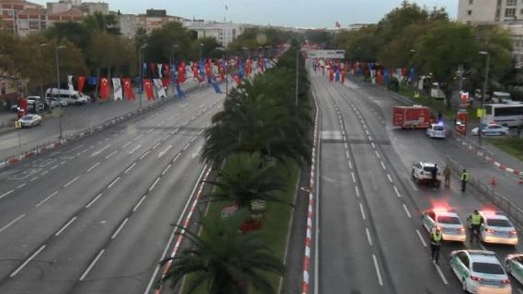 Cumhuriyet Bayramı kutlamaları nedeniyle Vatan Caddesi trafiğe kapatıldı