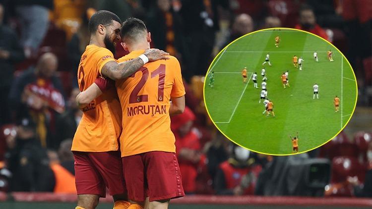 Beşiktaştan Galatasarayın Gaziantep FK maçındaki golüne tepki