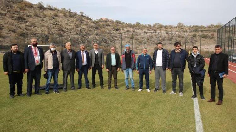 Hacılar Fevzi Mercan Stadyumu’nda sezonun ilk maçı oynandı