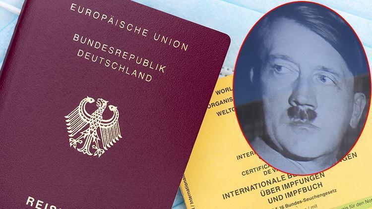 Dünya şaşkına döndü: Hitler’e ABden Kovid aşı pasaportu
