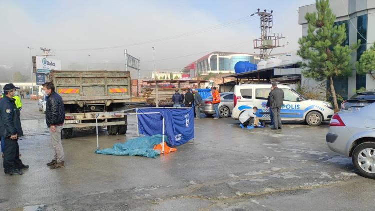 Zonguldakta korkunç ölüm Kamyon sürücüsü gözaltına alındı