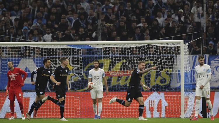 Galatasarayın grubunda Marsilya ile Lazio yenişemedi