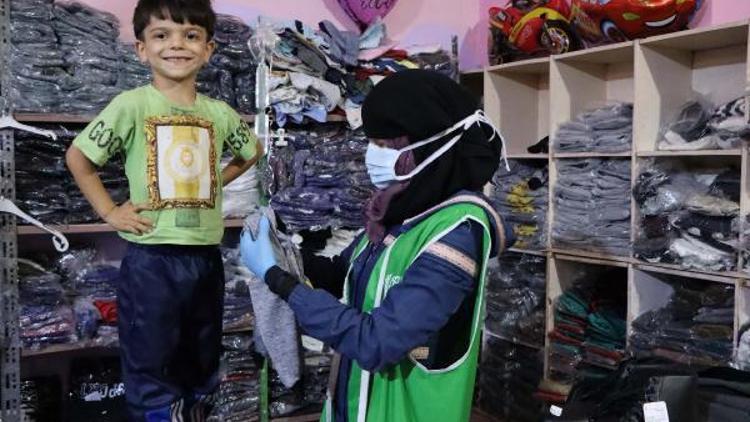 Suriyeli 8 bin 500 yetime kıyafet desteği
