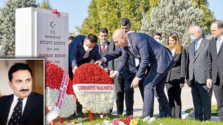 Ecevit ölümünün 15. yılında anıldı