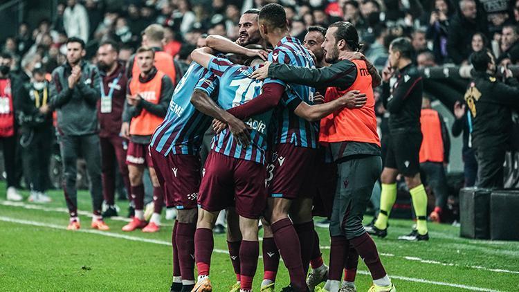 Beşiktaş 1-2 Trabzonspor (Maçın özeti ve golleri)