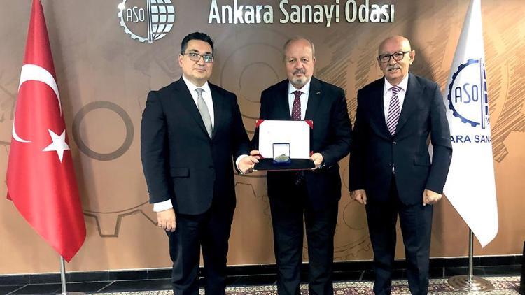 ASO Başkanı Özdebir’e verimlilik ödülü