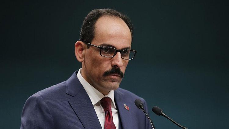 Cumhurbaşkanlığı Sözcüsü Kalından ABB Başkanı Yavaşa başsağlığı