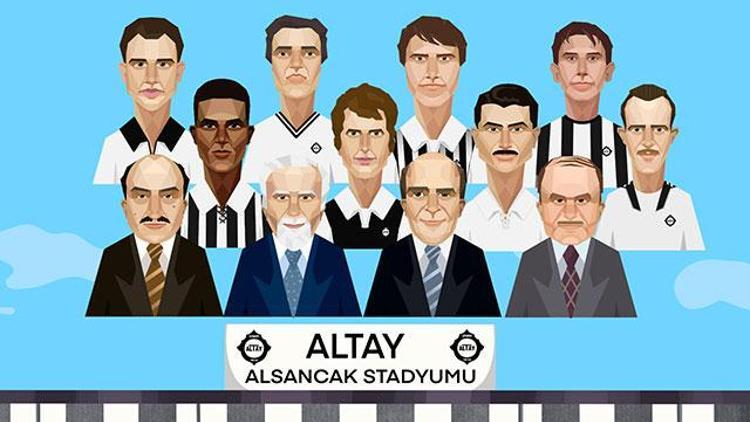 Altay’dan Alsancak Stadı için efsanelere saygı