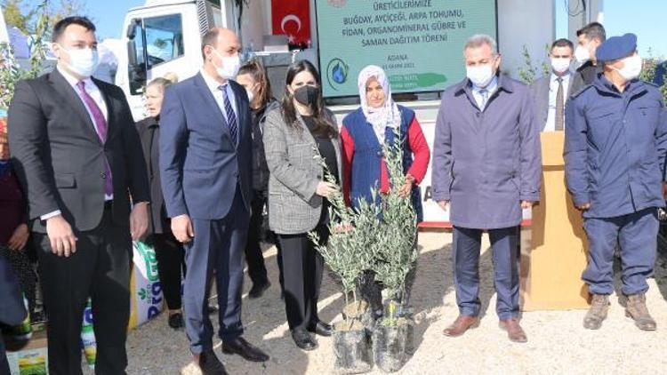 Yangın mağduru üreticilere girdi dağıtımı yapıldı