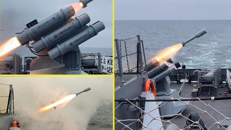 Roketler arka arkaya ateşlendi... MSB duyurdu Karadenizde tarihi gün