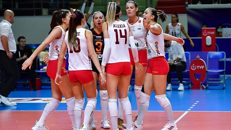 Galatasaray HDI Sigorta 3 - 0 Nilüfer Belediyespor (Maç özeti)