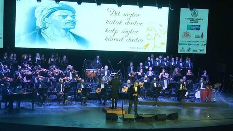 AKM’de Bir ses Yunus bir nefes Hacı Bektaş konseri
