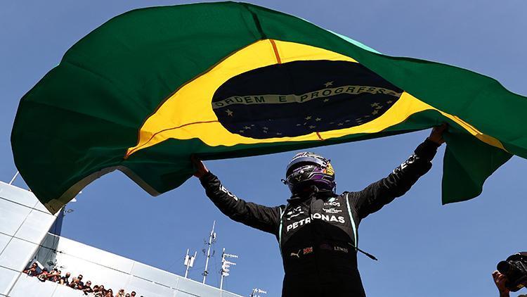 F1 Brezilya Grand Prixsinin galibi Lewis Hamilton