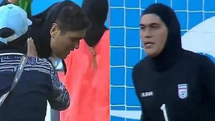 Ürdün - İran Kadın Milli Takım maçında erkek kaleci iddiası FIFAya gittiler...
