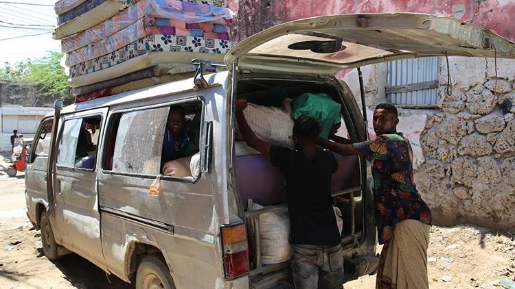 Somalide 2,9 milyon kişi evlerini terk etti