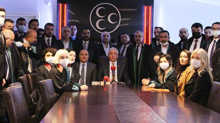 MHP İl Başkanı Gürden Başak Cengiz açıklaması: Hukuki sürecin sonuna kadar takipçisi olacağız