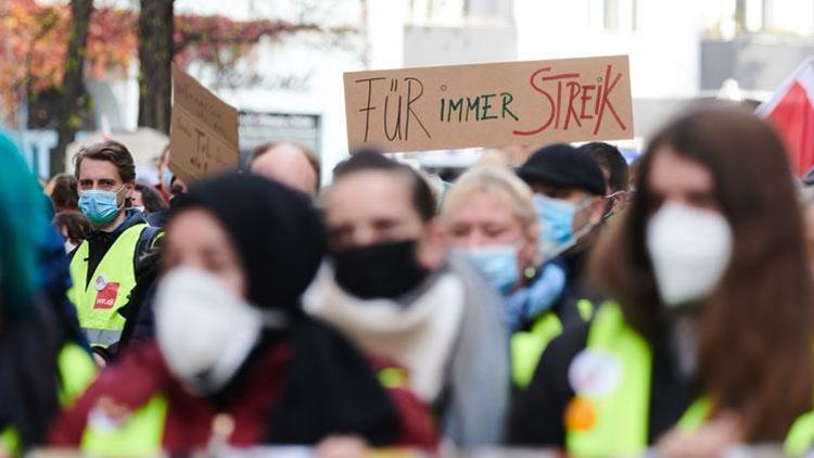 Berlin’de büyük grev dalgası