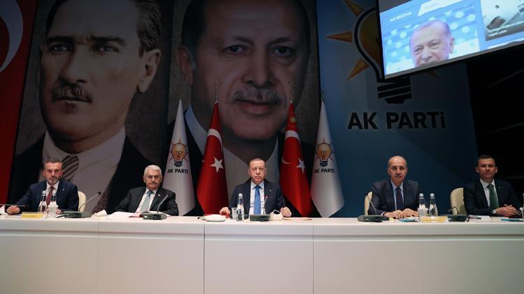 Son dakika... AK Parti MKYK Cumhurbaşkanı Erdoğan başkanlığında başladı