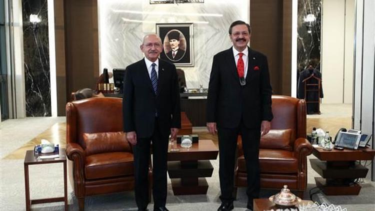 Kılıçdaroğlu, TOBBu ziyaret etti: İşletme dostu mevzuatı hayata geçireceğiz