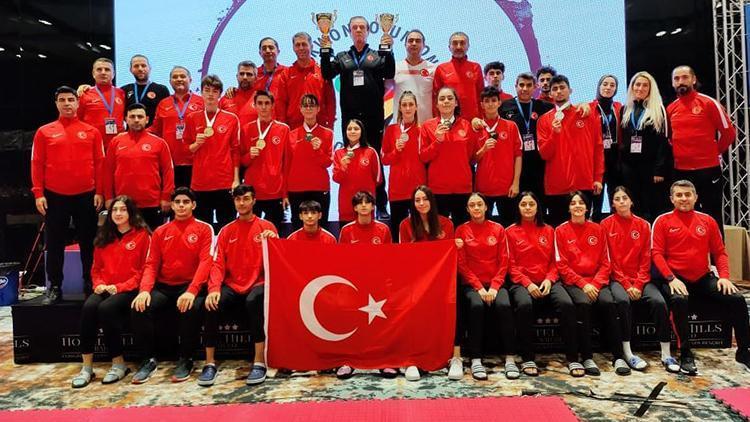 Türkiye, Avrupa Gençler Tekvando Şampiyonasını 8 madalyayla tamamladı