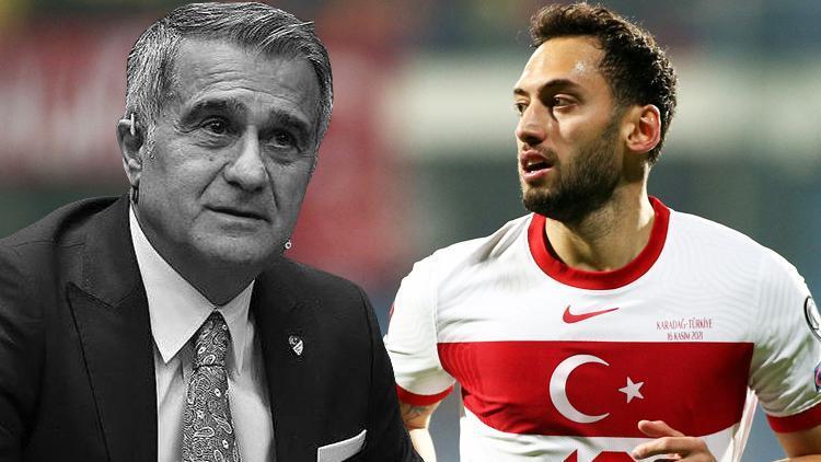 Hakan Çalhanoğlu 6 ve 8 numarada daha rahatım dedi Şenol Güneşe gönderme mi