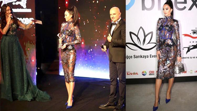 Berna Berkman Uluslararası Yılın En İyi Çıkış Yapan Modeli seçildi